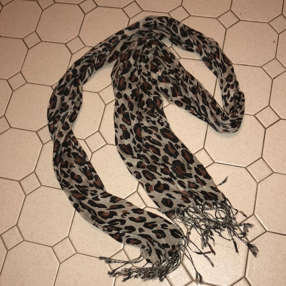 Cheetah scarf